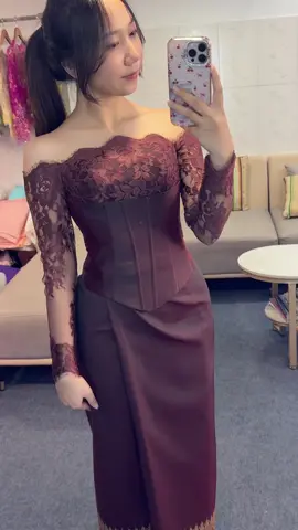 ម៉ូតសុីវីល័យ corset ជាមួយប៉ាក់ខ្មែរ🥰❤️✨  Telegram : 012432666 Facebook page : Thida Tailor  #foryoupage #viral #khmer #dresses #inspiration 