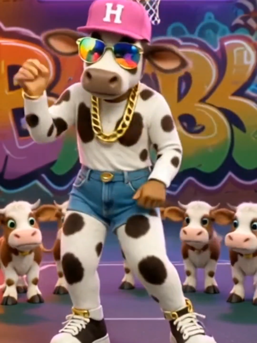 Tinha oito vaquinhas, cada uma, um nome de letra tinha... A Vaca H... #vaca #viral #tiktok #fyp #foryou 