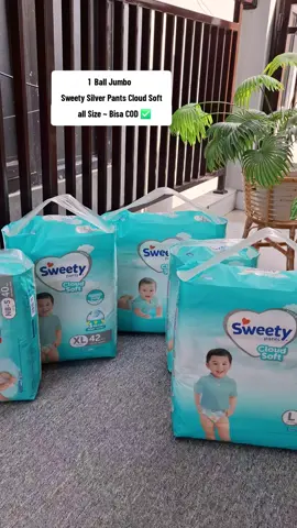 1  Ball Jumbo                Sweety Silver Pants Cloud Soft all Size ~ Bisa COD ✅️     #sweetysilverpants #popoksweety   