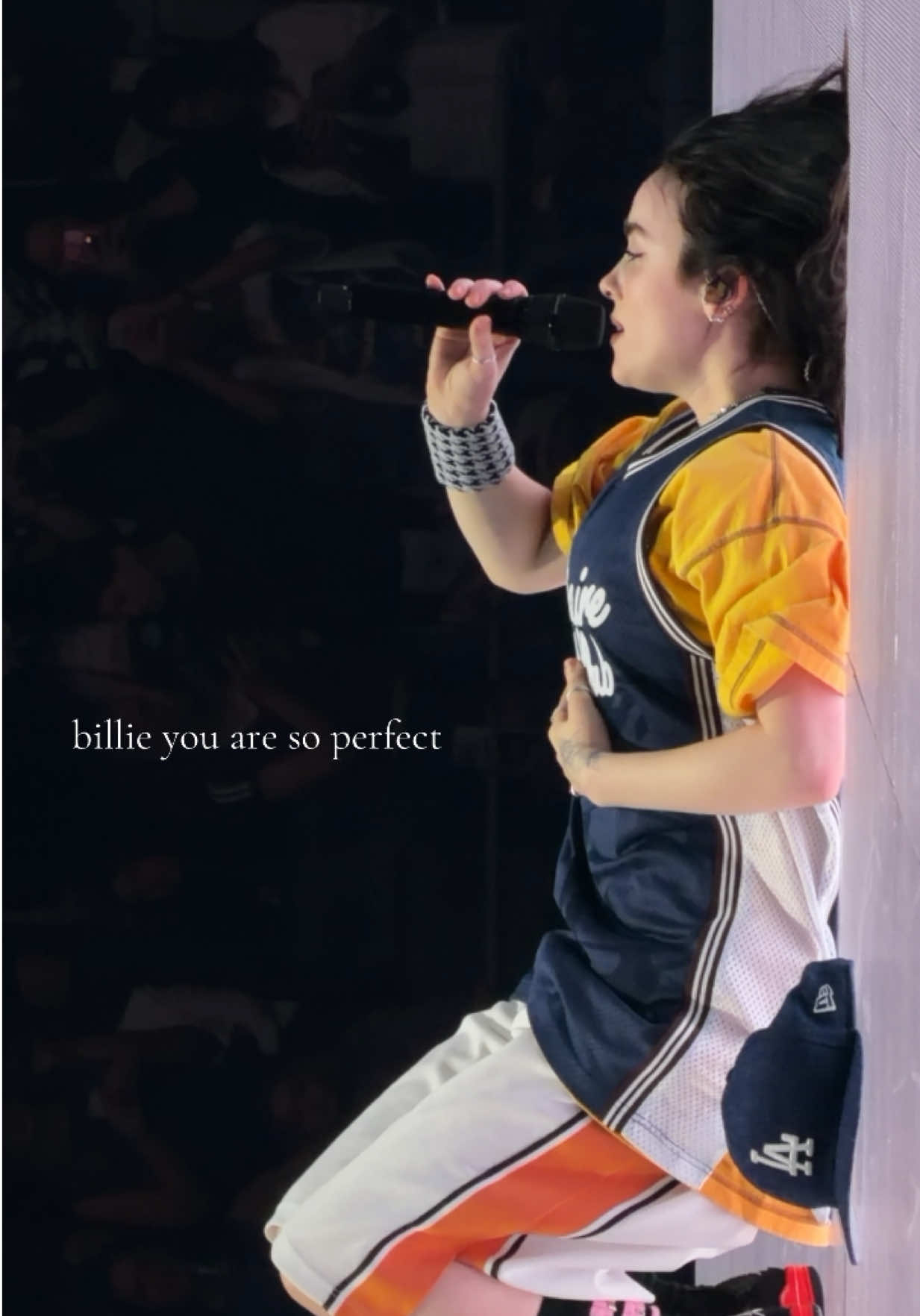 guy infront of me thought he can outsing billie :/ #whenthepartysover #billieeilish #fyp #viral #hitmehardandsofttour @BILLIE EILISH 