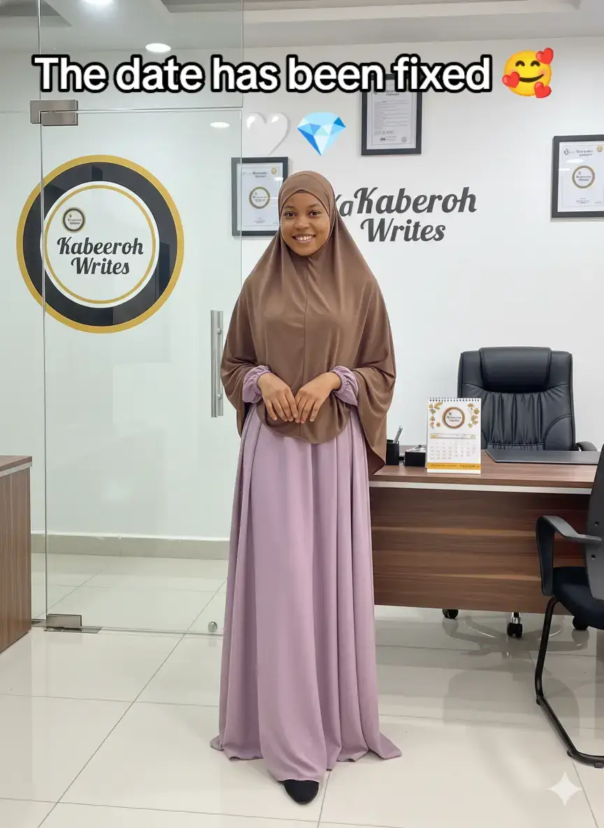 The date has been fixed, come and celebrate with me on my big day 🥰🤍💎 #muslimtiktokvideo📿🎆🎇🕌🌙🌝  #fyppppppppppppppppppppppp#kabeerohwrites#5millionviews#fypツ 