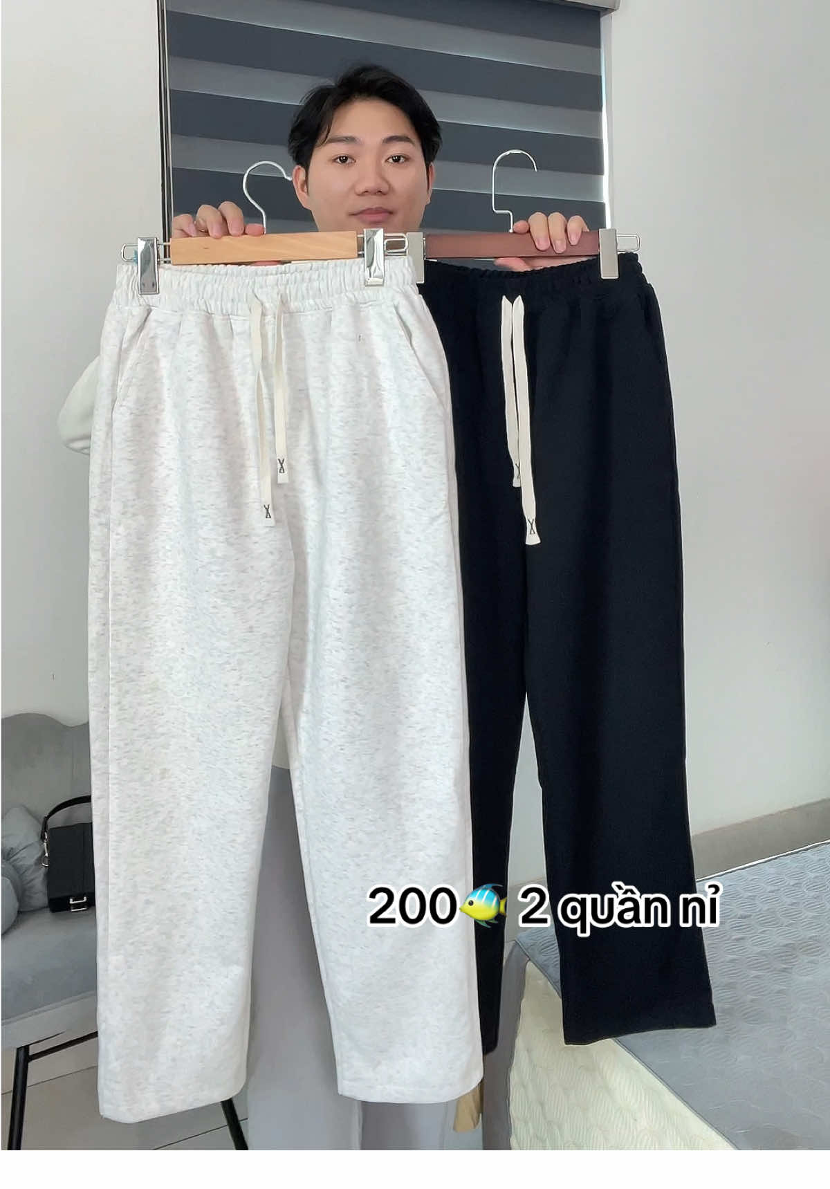 Quần Dài Nỉ Form Rộng Ống Đứng Nam Nữ Tôn Dáng #quandaini #quanni #pnstore 