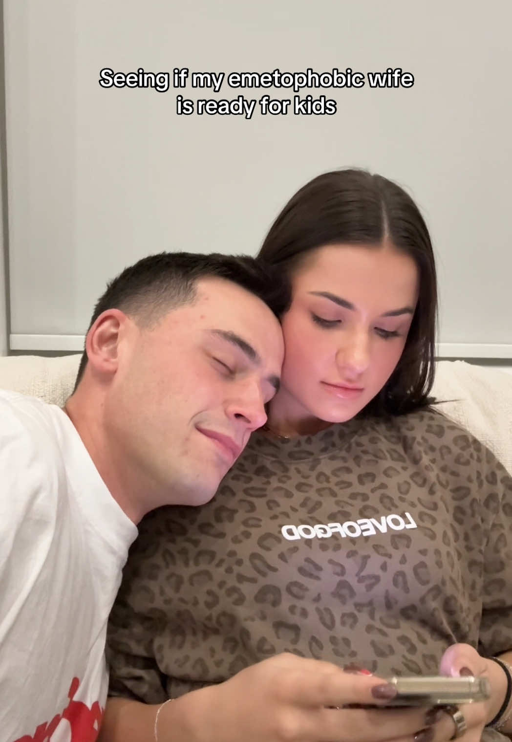 Sorry guys she’s not ready 🥴😂