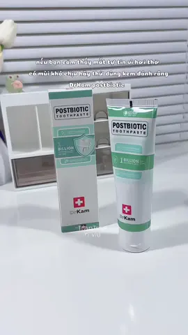 hơi thở thơm mát cùng kem đánh răng Dr Kam #Drkam #kemdanhrang #giamhoimieng #hoithothommat #xuhuong 