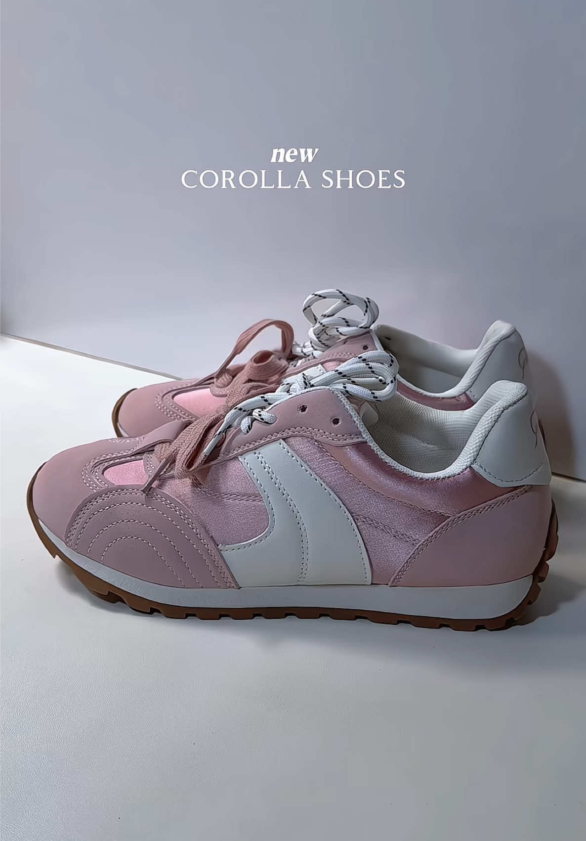 New Corolla Shoes dual-lace from @Corolla shoes #corolla #corollashoes #corollashoesofficial #shoes #pinkshoes 