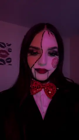 forever my favorite time of the year🤩🤩  #makeup #halloween #halloweenlook #billythepuppet #jigsaw 