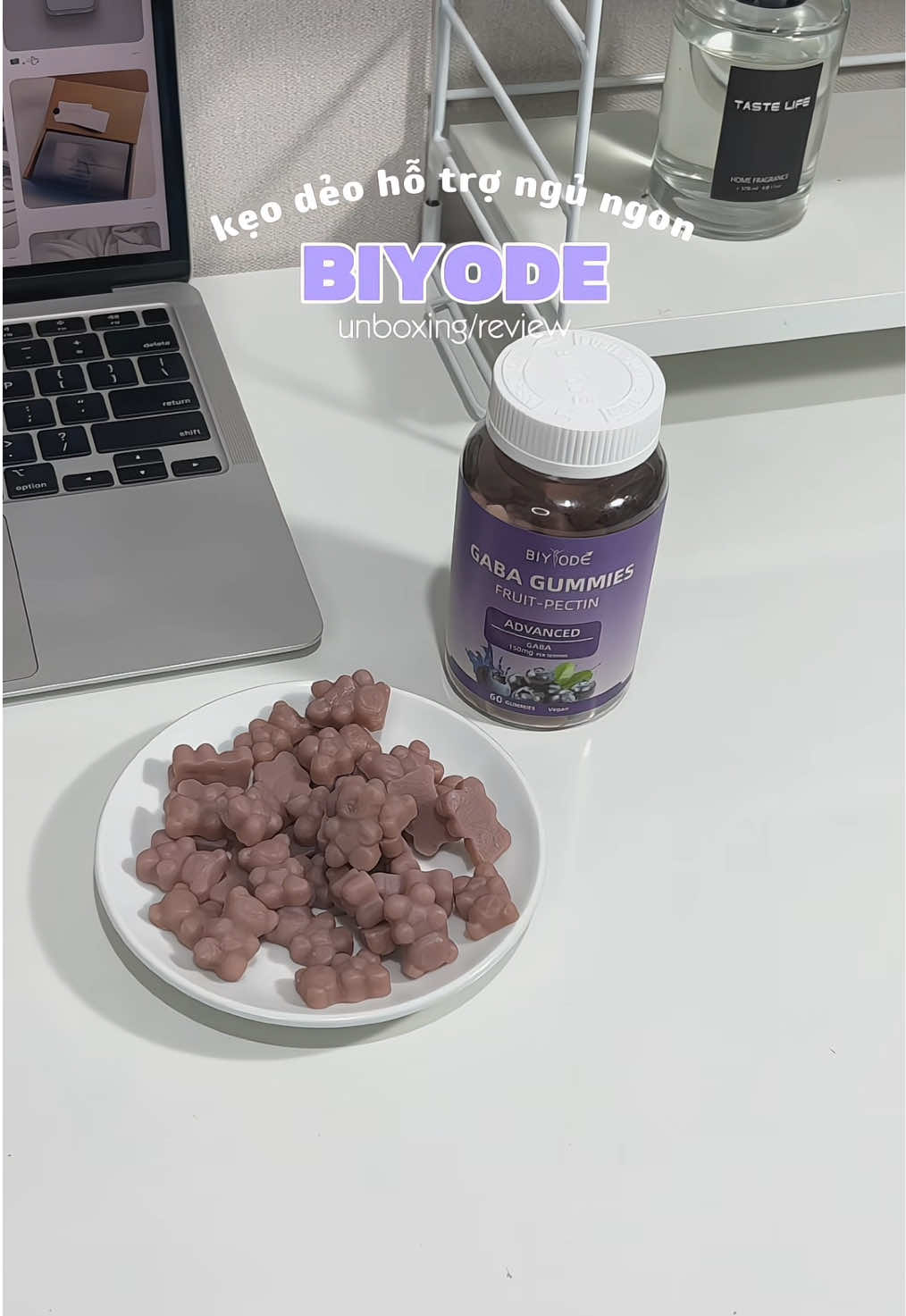 kẹo hỗ trợ ngủ ngon Biyode#keongungon #biyode #thucphambosung #review #chamsocsuckhoe 