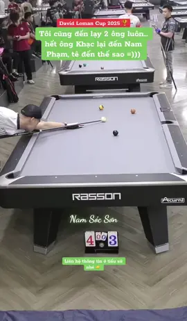 Phong trào trượt 9 =))) #billiards #davidlomancup #hathanh #nampham #namsocson 