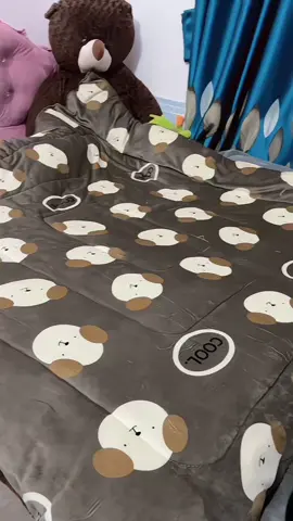 Chăn yuki lông thỏ #chan #review #xuhuong 