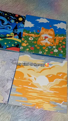 my kind of therapy🥰 #paintbynumber 