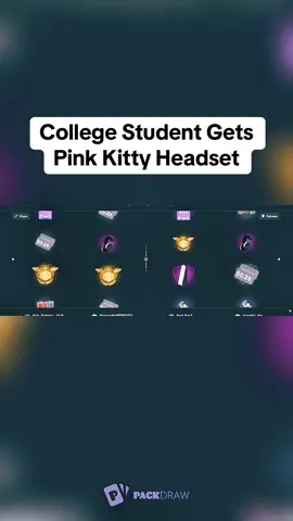 College Student Gets Pink Kitty Headset