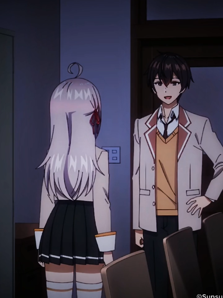 I lovve u like a love song baby  #alyasometimeshidesherfeelingsinrussian #alya #anime #animeedit #alanrickman #alanrickmanedit