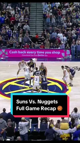 The @Phoenix Suns vs. @Denver Nuggets action was nonstop stop 🏀 #NBA #basketball #Jokic #Nuggets #Suns