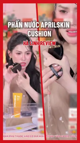 Phấn nước Aprilskin Cushion #halinhreview #halinhofficial #vohalinh 