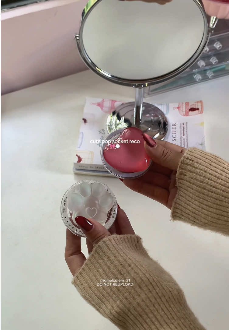 magsafe pop socket reco! so cute💫🎀 #magneticholder #popsocket #phoneaccessories #phonegrip #fyp 