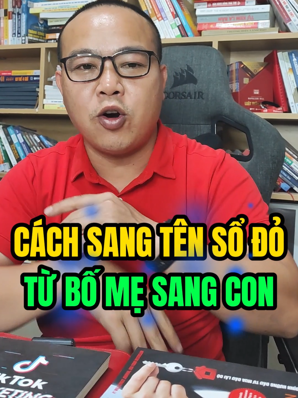 CÁCH LÀM SANG TÊN SỔ ĐỎ CHO CON. #muabanbds #phanthanhvinhbds #trungtamgiaodichbds #luatdaidai2024 #sangtensodo