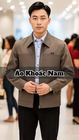 Áo khoác dáng vest trung niên – lịch sự, sang trọng, ấm nhẹ | #aokhoactrungnien #aokhoacnamdep #aokhoacvestnam #aokhoacmua #tiktokshopvn