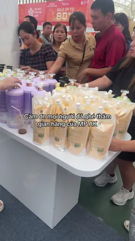 Cảm ơn mọi người đã ghé thăm trải nghiệm gian hàng của MP AK #hoichomuathu #myphamankhang #trungtamtrienlam #sanphammoi #daugoi 