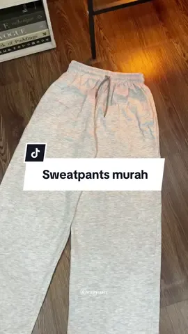 Rekomendasi sweatpants murah #sweatpants #rekomendasicelana #outfitideas #outfitinspiration #celanabaggy 
