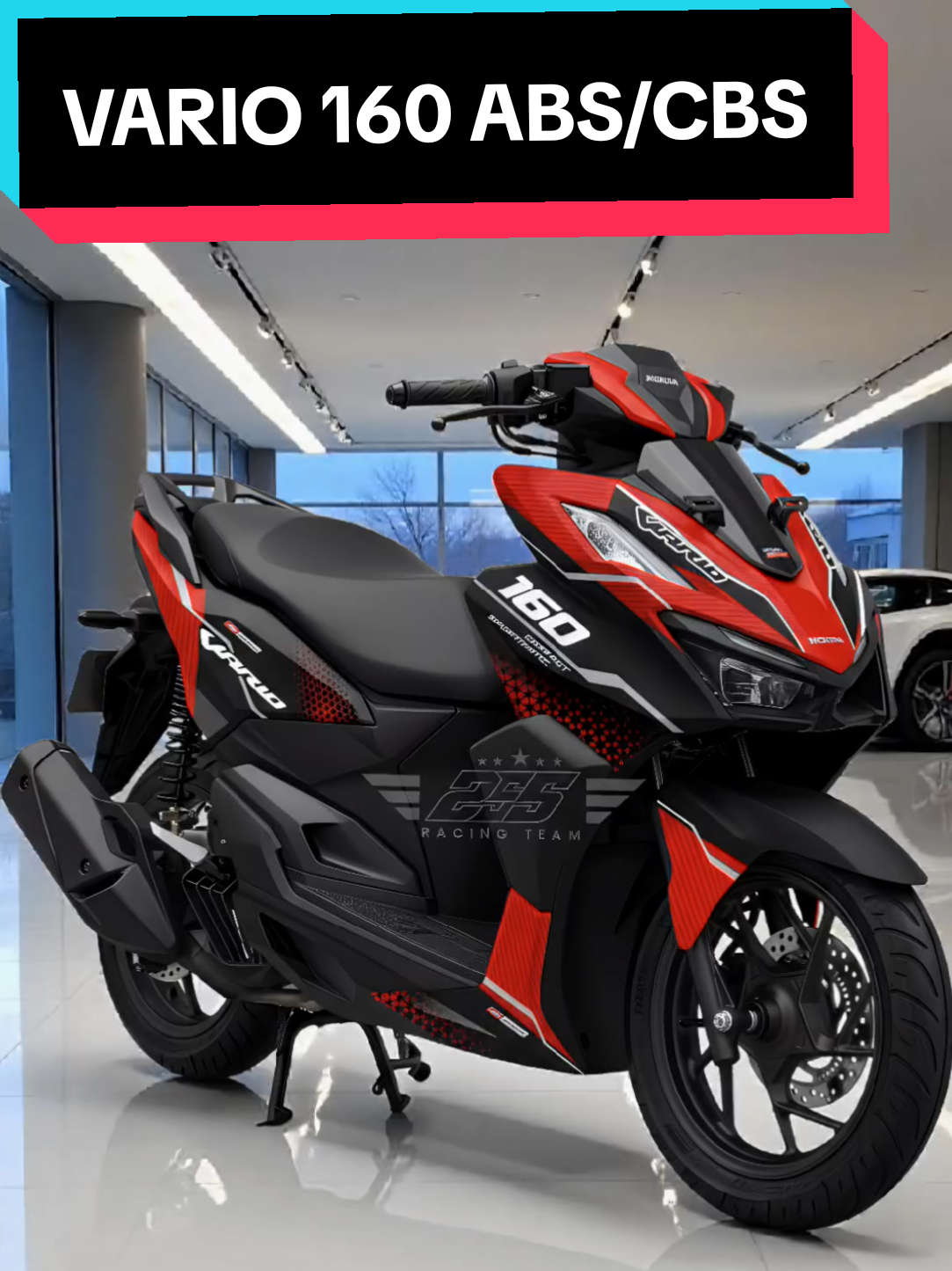 Decal Stiker Honda Vario 160 CBSIABS 2022 2023 2024 Full body Fullblok VARIO 160 Desain Simpel Racing #vario160 #vario160modifikasi 