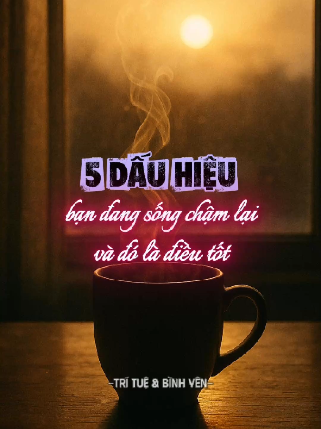 Phần 123: Không phải ai đi nhanh cũng đến trước. Đôi khi, người biết dừng lại… mới là người thật sự sống. 🌿 #trituebinhyen #songcham #binhyenmoingay #tinhthucmoingay #loikhuyenhay #songtinhte #chualanh #songanlanh #trieuthuclam #healingvietnam