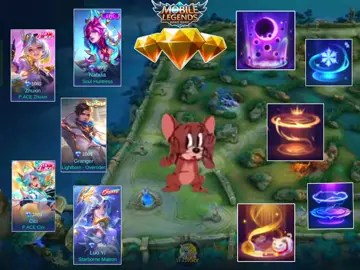 No Skin,'Epic Recall Only'🗿 #mobilelegends #epicrecall #fyp #foryourpage #wailaygamingone 