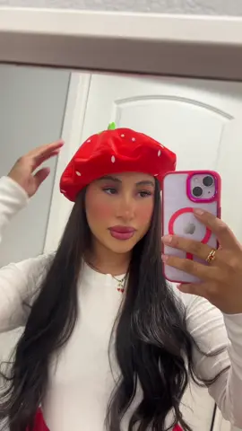 I loved this !!!! 🍓 #strawberry #strawberryshortcake #costume #halloween #halloweencostume 