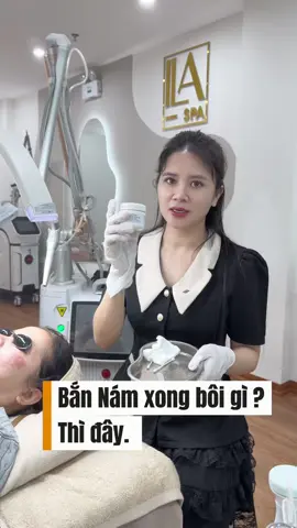 Nám chân đinh. Nám mảng. Da hỗn hợp các loại nám. Đây là Thu dùng peel Châu Âu nha. #ilaspa  #DMPChauAu