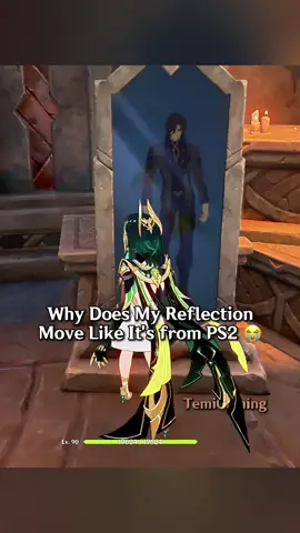 When Genshin Reflections Look Straight Out of a PS2 Game #GenshinImpact #genshin #hoyoverse #short