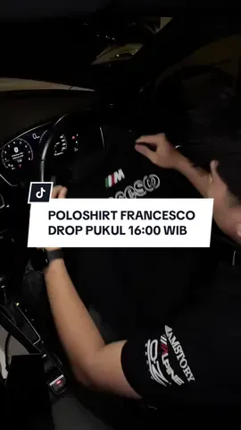 FRANCESCO DROP HARI INI PUKUL 16:00 !!! Jangan sampai gak kebagian!! #rekomendasioutfit #outfitpria #poloshirt #polokeren #polo 