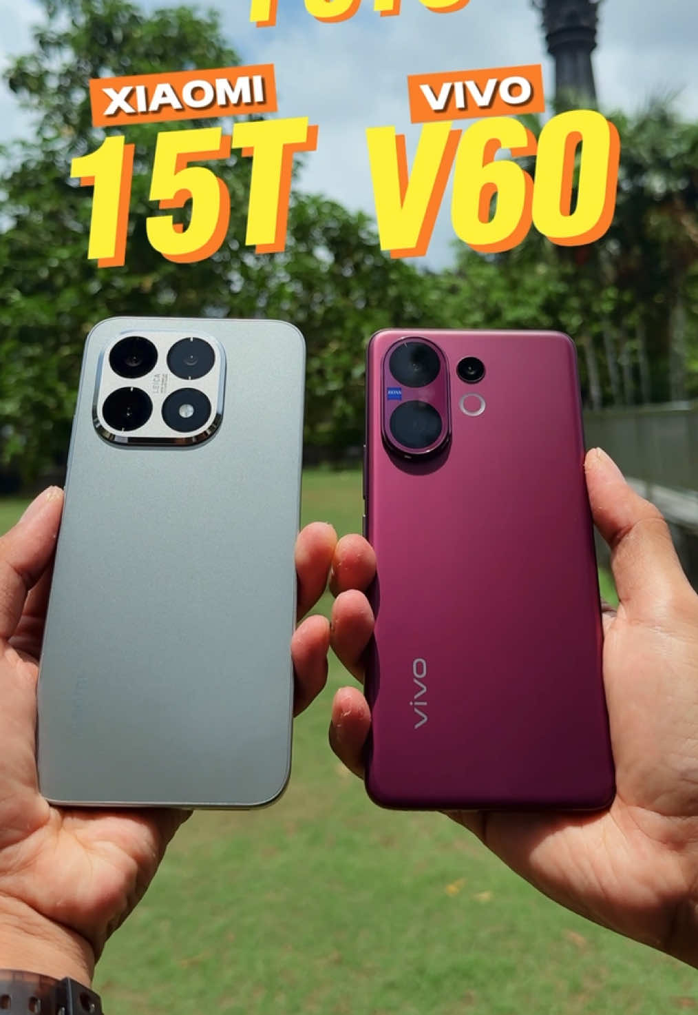 Battle kamera dua jagoan! Vivo V60 vs Xiaomi 15T — hasilnya siapa yang lebih jernih, detail, dan natural? Cek hasil fotoNYA dan tentukan sendiri. Komentar ya, tim mana yang menang! #VivoV60 #Xiaomi15T #CameraTest #PlanetGadget #BattleKamera