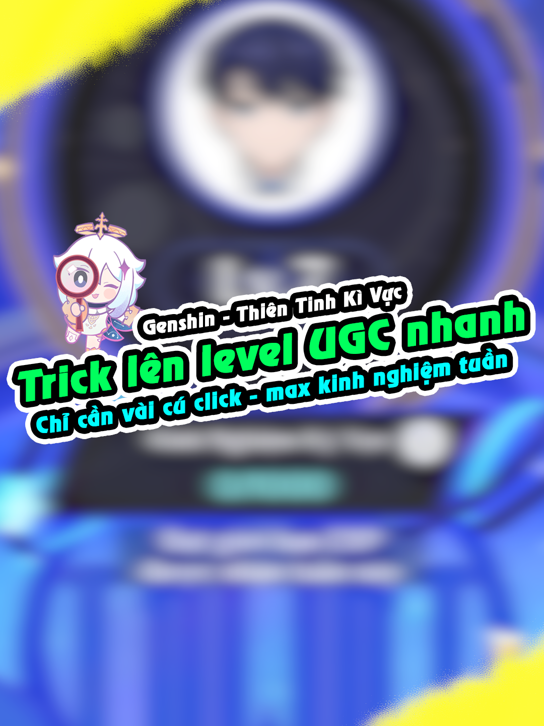 Chỉ cần vài cú click - max EXP tuần | Cách lên level nhanh Genshin - Thiên Tinh Kì Vực #frompaii #wibugame #genshinmemes #genshintok #nodkrai #genshinteleport #genshin #GenshinImpact #hoyoverse #miliastrawonderland