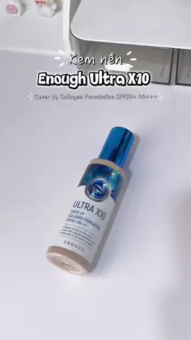 Lớp nền tự nhiên, sáng khỏe - Makeup nhanh gọn mà vẫn đủ chỉ số chống nắng 🌞 #kemnen #reviewlamdep #enough #kemnenchongnang #kemnenlautroi 