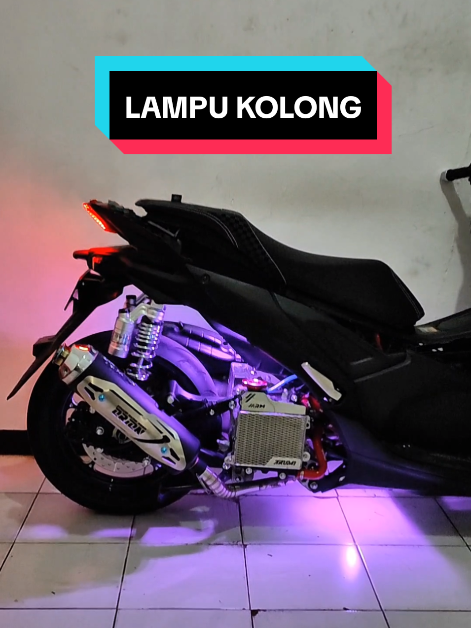 Nih yang kemarin nanyain cara pasang lampu kolong RGB dan ambil arusnya ✅ #lampukolongrgb #lampukolong #aeroxalphamodifikasi #aeroxalphadownsize #brorsukay 