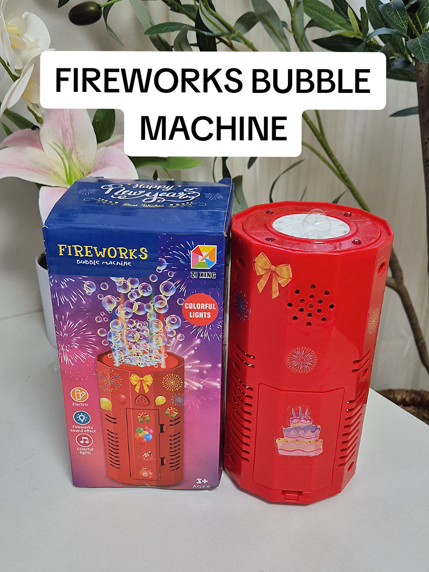 Timi Baby Electric Fireworks bubble machine #bubblemachine #bubbles #fireworksbubblemachine #electricbubblemachine #fyp 