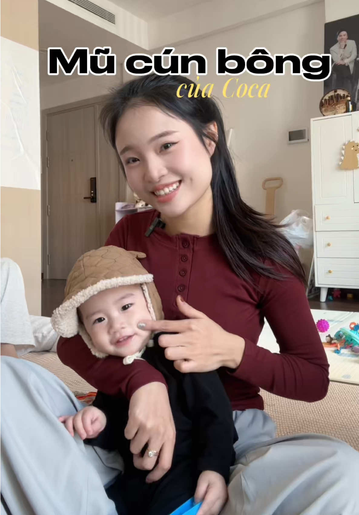 Trọi ui, nhìn Ca cưng quá, chắc bố mẹ phải làm chuyến Sapa thôi 😬  #mommycoca #mubongchobe #muchobe #mulenchobe #mebimsua 