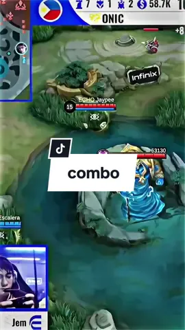 Combo mematikan Onic ph 👿 #onicph #mplphs16 #mplph #MLBB9TH #MLBB 