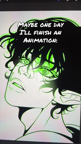 Lazy animations I start when I’m motivated but give up on 15 mins be like: #animation #oc #animationpractice #lazy #arttok