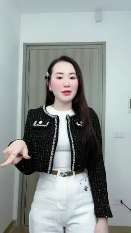 Áo dạ tweed siêu đẹp #aodatweet #aoda #xuhuong 