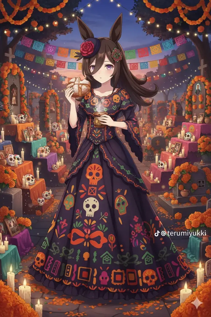 #umamusume #diademuertosmexico #richard19leon #octubre🎃 