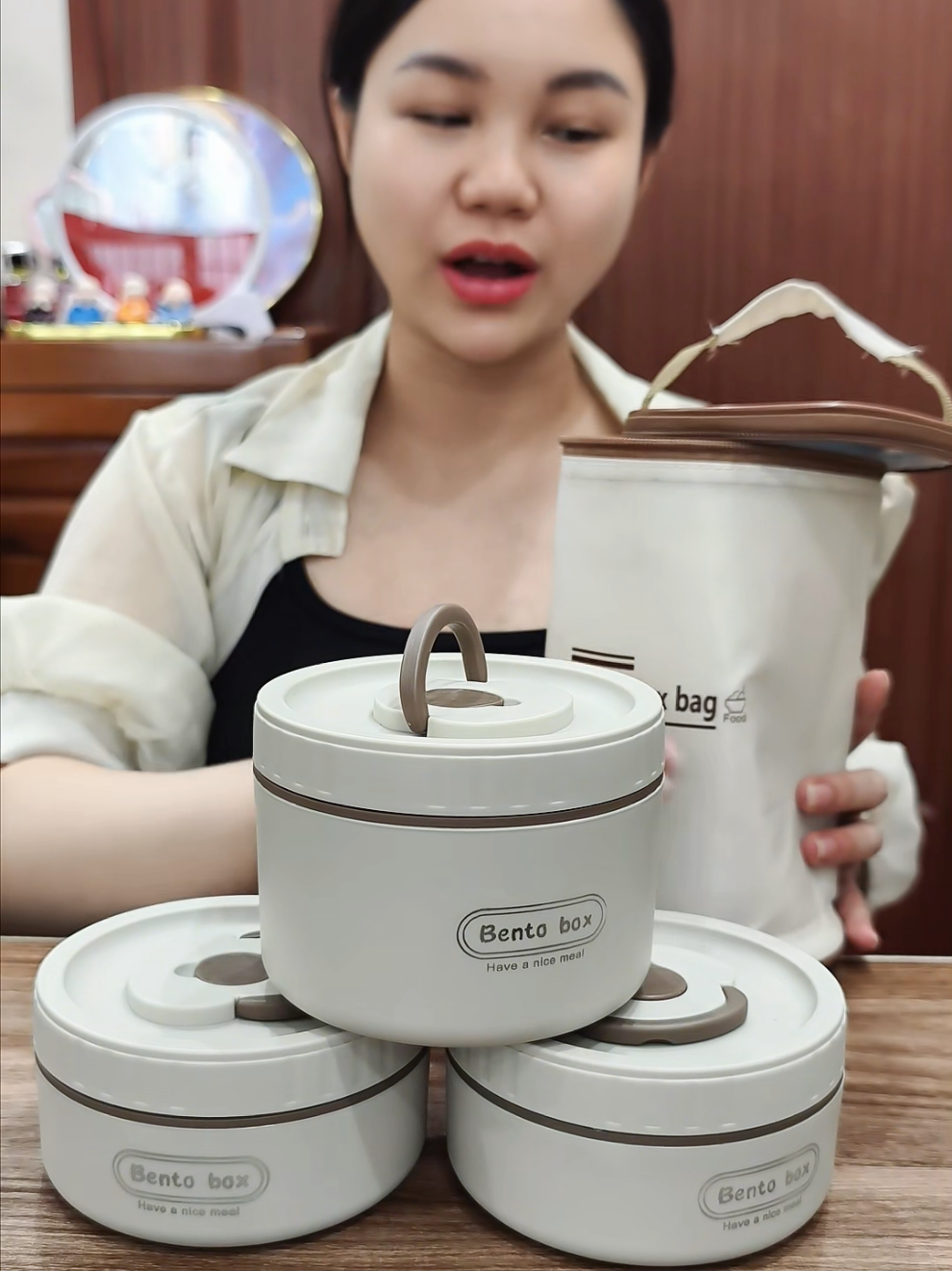 Hộp cơm giữ nhiệt văn phòng 2-4 tầng #hopcomvanphong #hopcomgiunhiet #cotiennhaxinh 