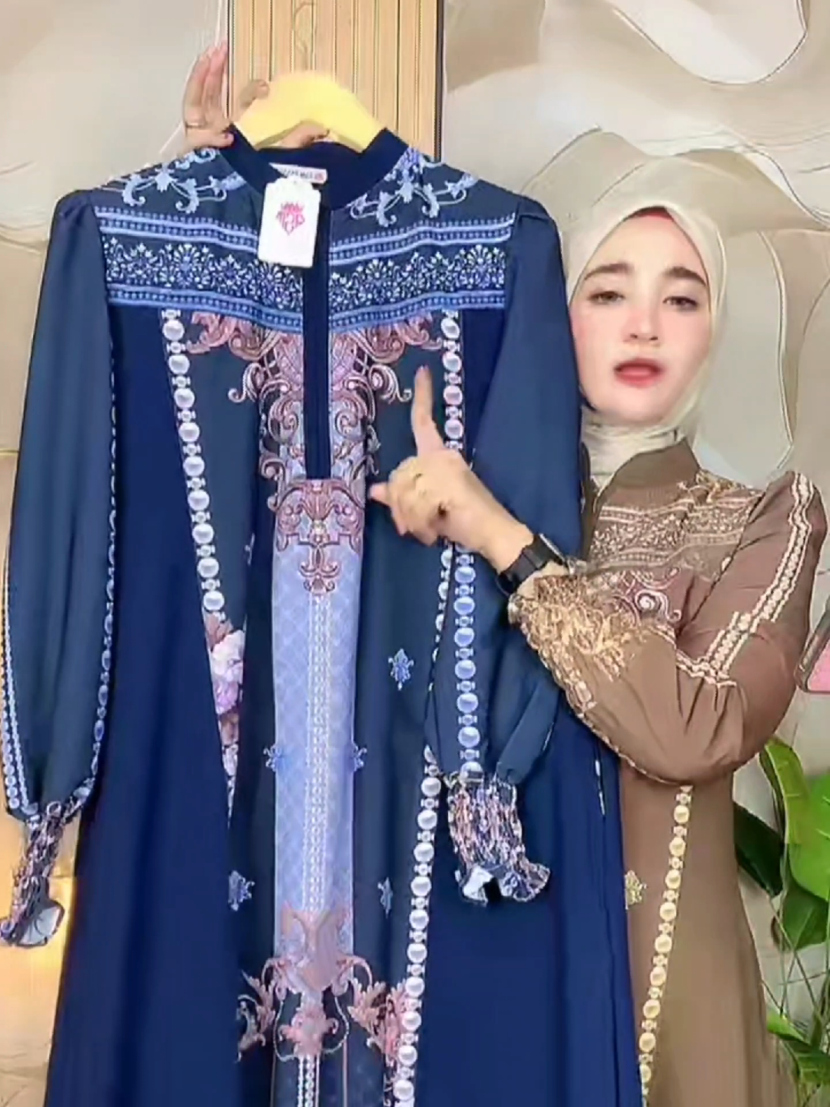 Carmilla Dress Bahan Sabrina Anti UV Gamis Motif Gamis Terbaru #gamis #gamiskekinian #gamismurah #gamislebaran #gamiscantik 