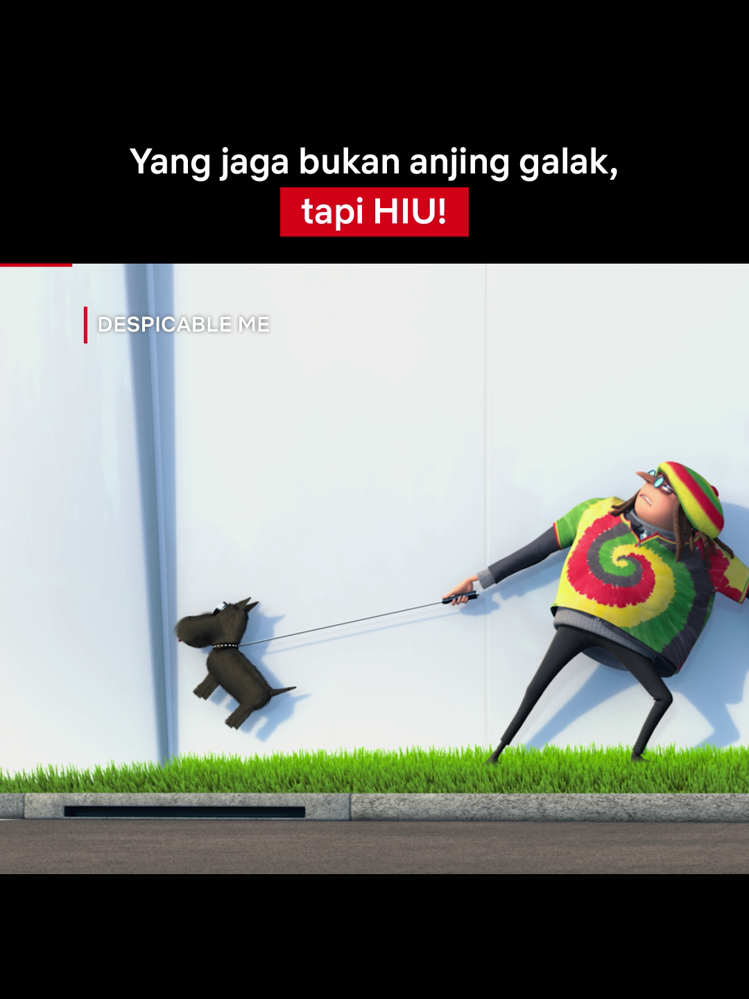 Jangankan maling, jadi tamunya juga deg-degan tau ada hiu galak 😂 #Netflix #DespicableMe #SteveCarell #JasonSegel #FilmAnimasi