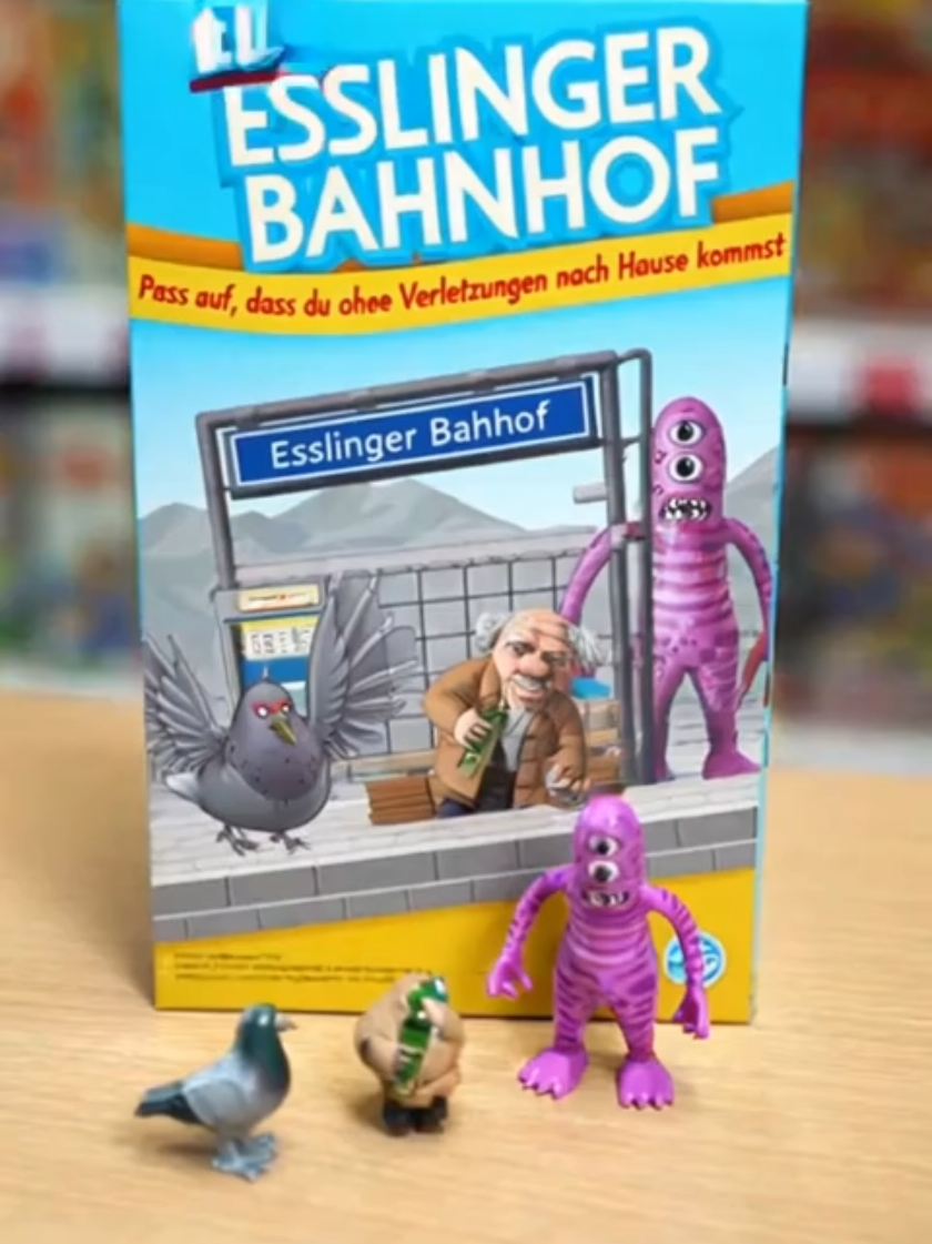 Esslinger Bahnhof 🚉🍾 ​#Kinderspielzeug ​#Spielzeugwerbung ​#Werbung ​#TikTokDeutschland ​#FYP 