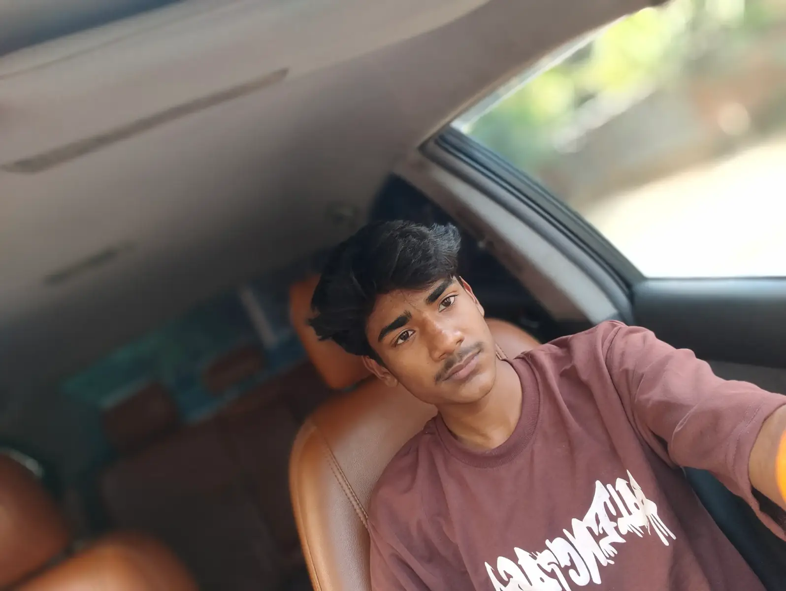 @Alvi❤️‍🩹 Riding in red car -❤️‍🔥🚗