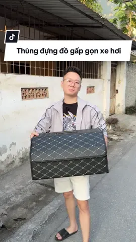 Thùng đựng đồ gấp gọn xe hơi