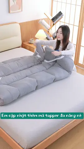 NỆM TOPPER Đa Năng #topper #nemtopper #demtopper #đệm #bedding 
