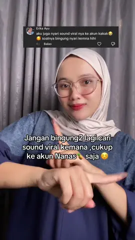 Hehe boleh banget ya kalau kalian mau cari sound viral di akun ku,atau kalau kalian mau cari sendiri juga sudah aku buatkan tutorial cari sound viral di VT sebelum ini .