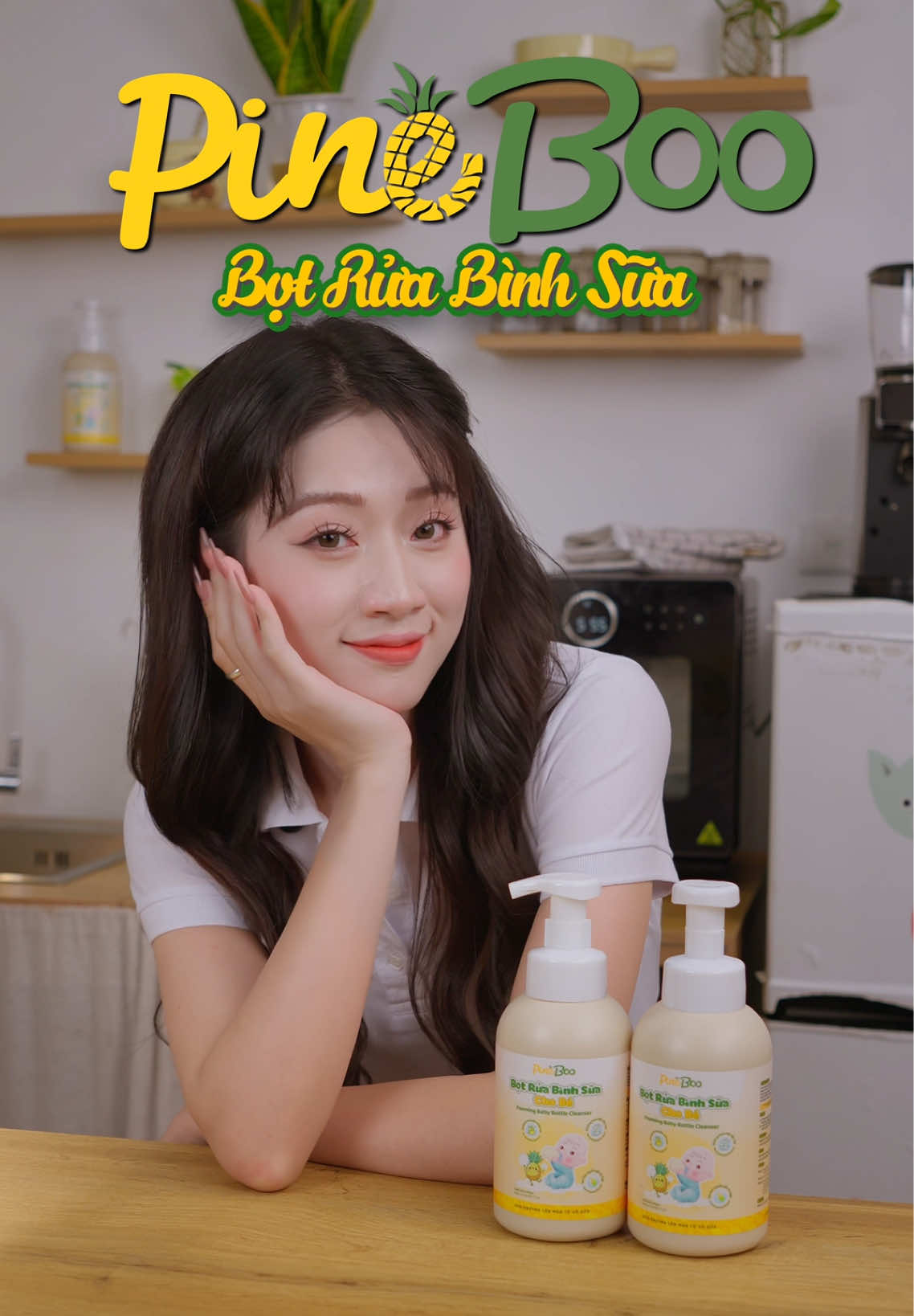 Các mẹ ơi dùng bọt rửa bình sữa PineBoo từ Eco Enzyme để con được khoẻ mạnh nha #pineboo #botruabinhsua #nuocruabinhsua #botruabinhsuapineboo #nuocruabinh 