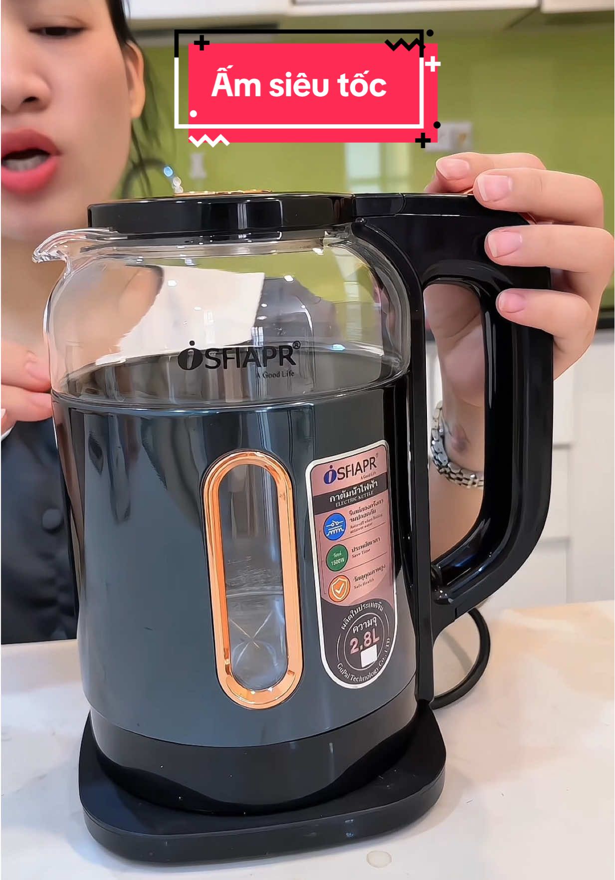 Ấm đun siêu tốc #amsieutoc #nhacuaenn 